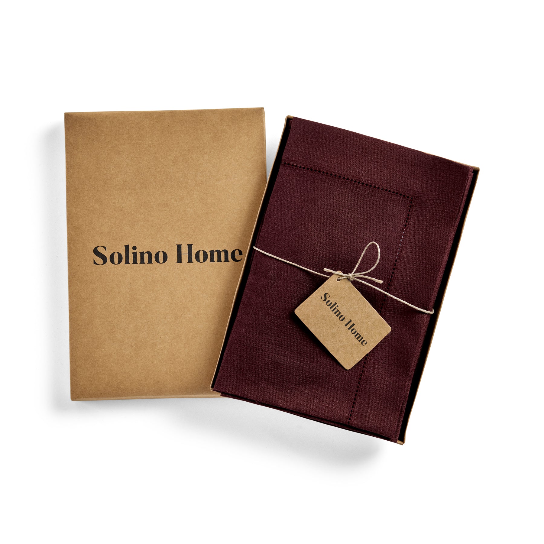 Premium Classic Hemstitch Napkins - 100% Cotton Linen Dinner Napkins for Formal Dining, Weddings & Special Occasions