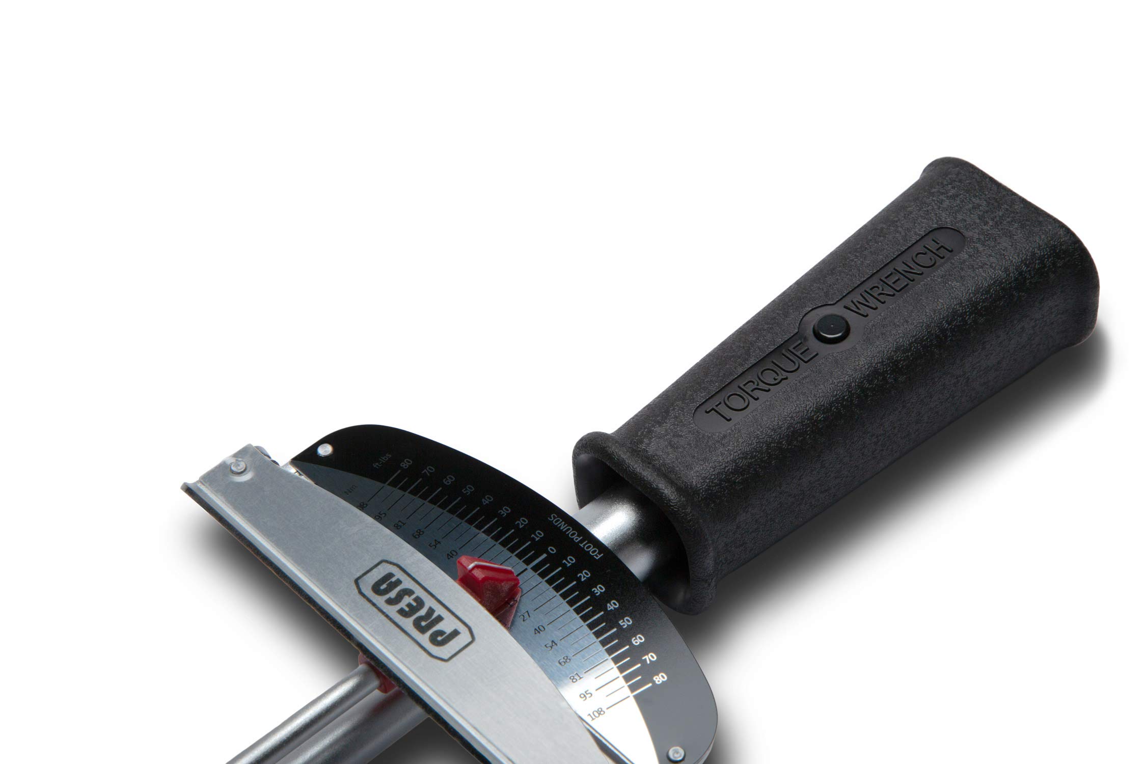 3/8 Inch Drive Beam Torque Wrench 10-80 ft-lbs - Precision Torque Measurement Tool for Automotive, Bicycle & Machinery Maintenance | Presa Brand