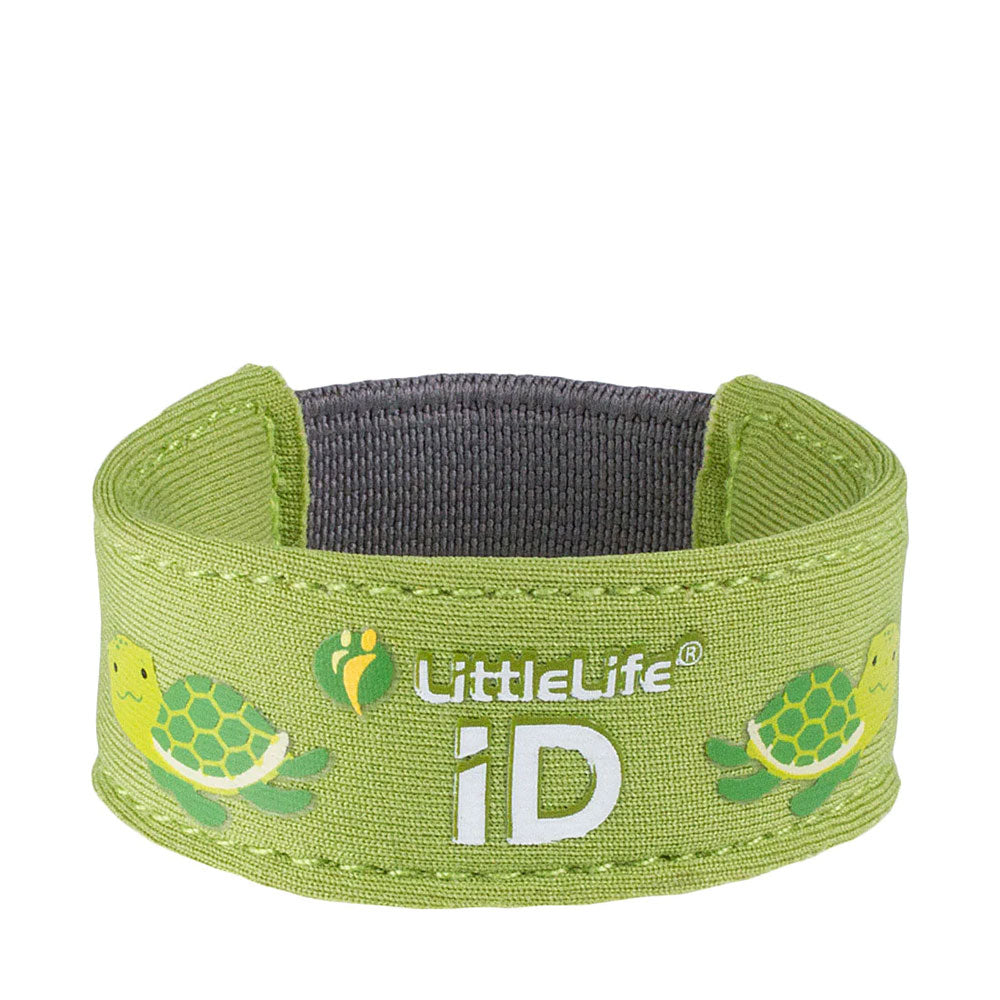Littlelife Turtle Identification Wristband for Kids - Adjustable Safety ID Bracelet with Contact Info - Perfect for Travel, Theme Parks & Outdoor Adventures