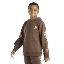 Trendy Youth Long Sleeve Graphic Hoodie - Soft Cotton Pullover Sweatshirt with Cool Print for Boys & Girls | Perfect for School, Casual Wear & Outdoor Activities