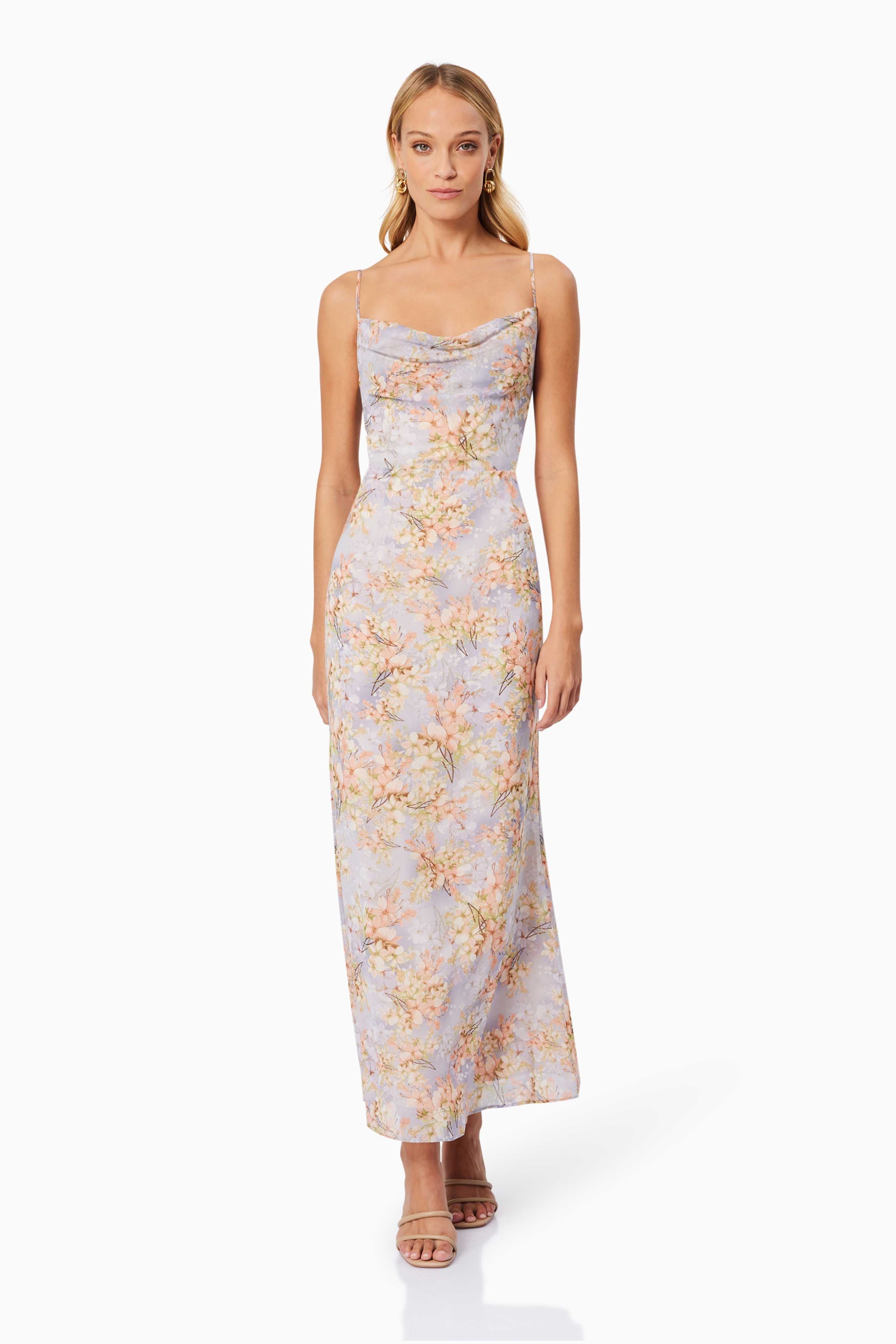 Elegant Sahara Maxi Dress for Women - Flowy Summer Beach Dress with Pockets | Perfect for Vacations, Weddings & Boho Outfits