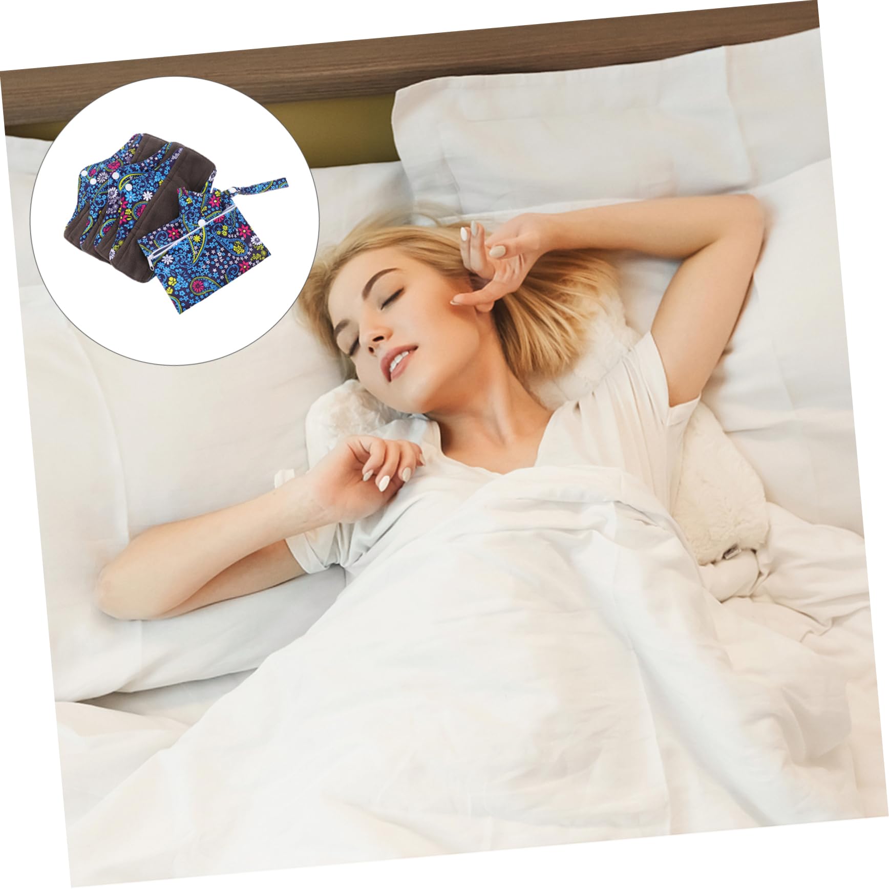 GLEAVI 12 Pack Washable Reusable Sanitary Pads for Women - Bamboo Charcoal Panty Liners, Menstrual Pads & Postpartum Mother Pads | Eco-Friendly, Leak-Proof & Odor-Control | Perfect for Daily Use, Period Protection & Postpartum Care