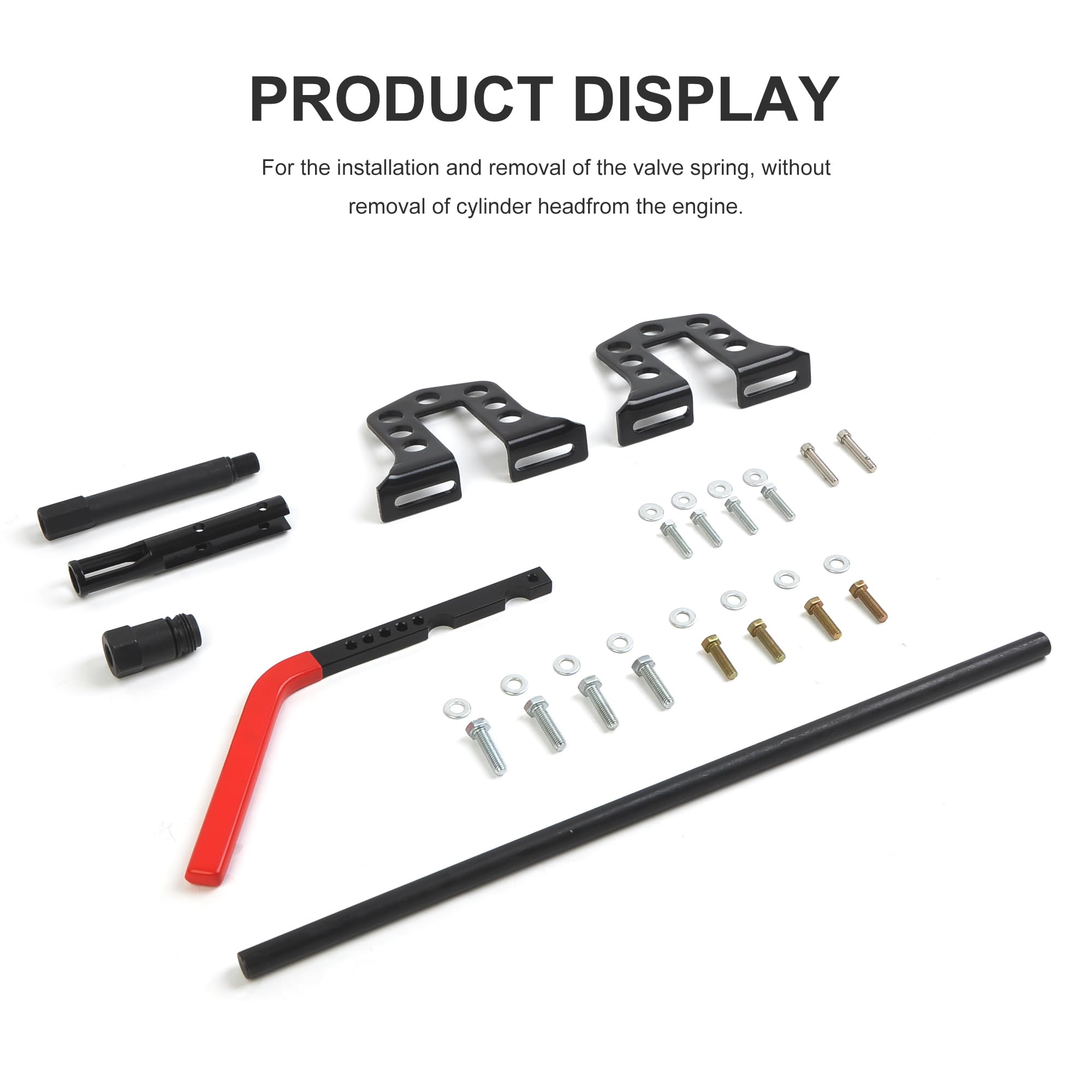 Valve Spring Remover and Installer Tool Kit - OHV OHC Engine Valve Spring Compressor for Car Repair and Maintenance - Perfect for DIY Mechanics and Professional Auto Shops
