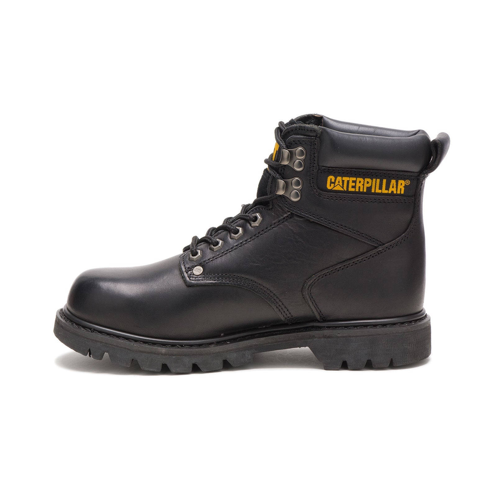Second Shift Soft Toe Work Boots for Men - Black Safety Shoes for Construction & Warehouse - Comfortable Non-Slip Work Boots for Long Shifts