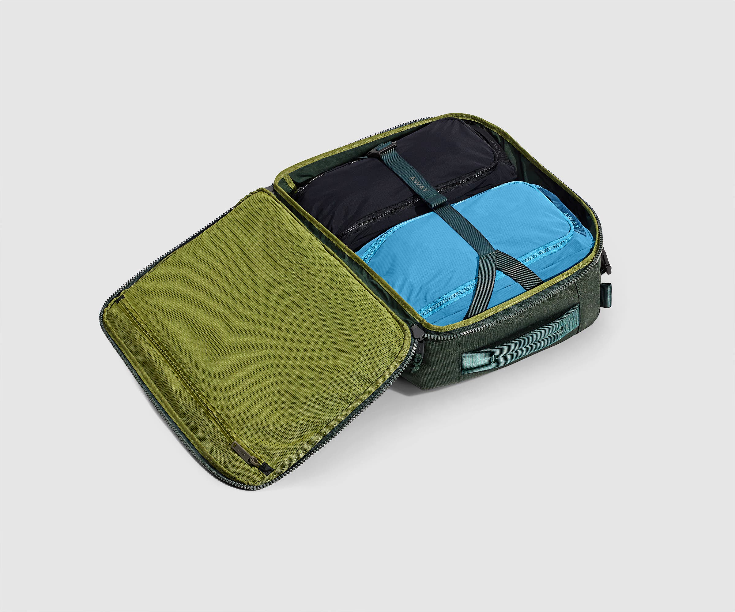 25L Active Convertible Backpack - Forest Green Water-Resistant Hiking & Travel Daypack for Outdoor Adventures & Commuting