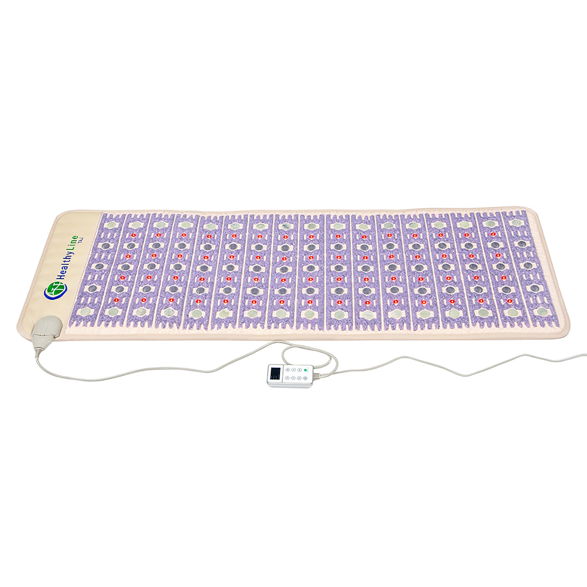 HealthyLine TAJ Mat Full 7224 Firm Photon PEMF Therapy Mat - Infrared Heating & PEMF Technology for Pain Relief, Relaxation & Recovery - Perfect for Home Wellness, Yoga & Physical Therapy