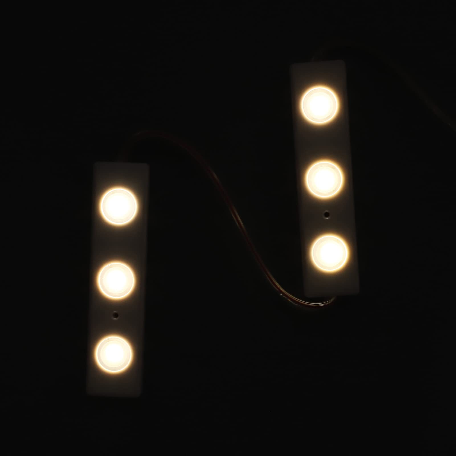 LED Vanity Mirror Lights - Adjustable Brightness, USB Plug-in for Makeup & Bathroom
