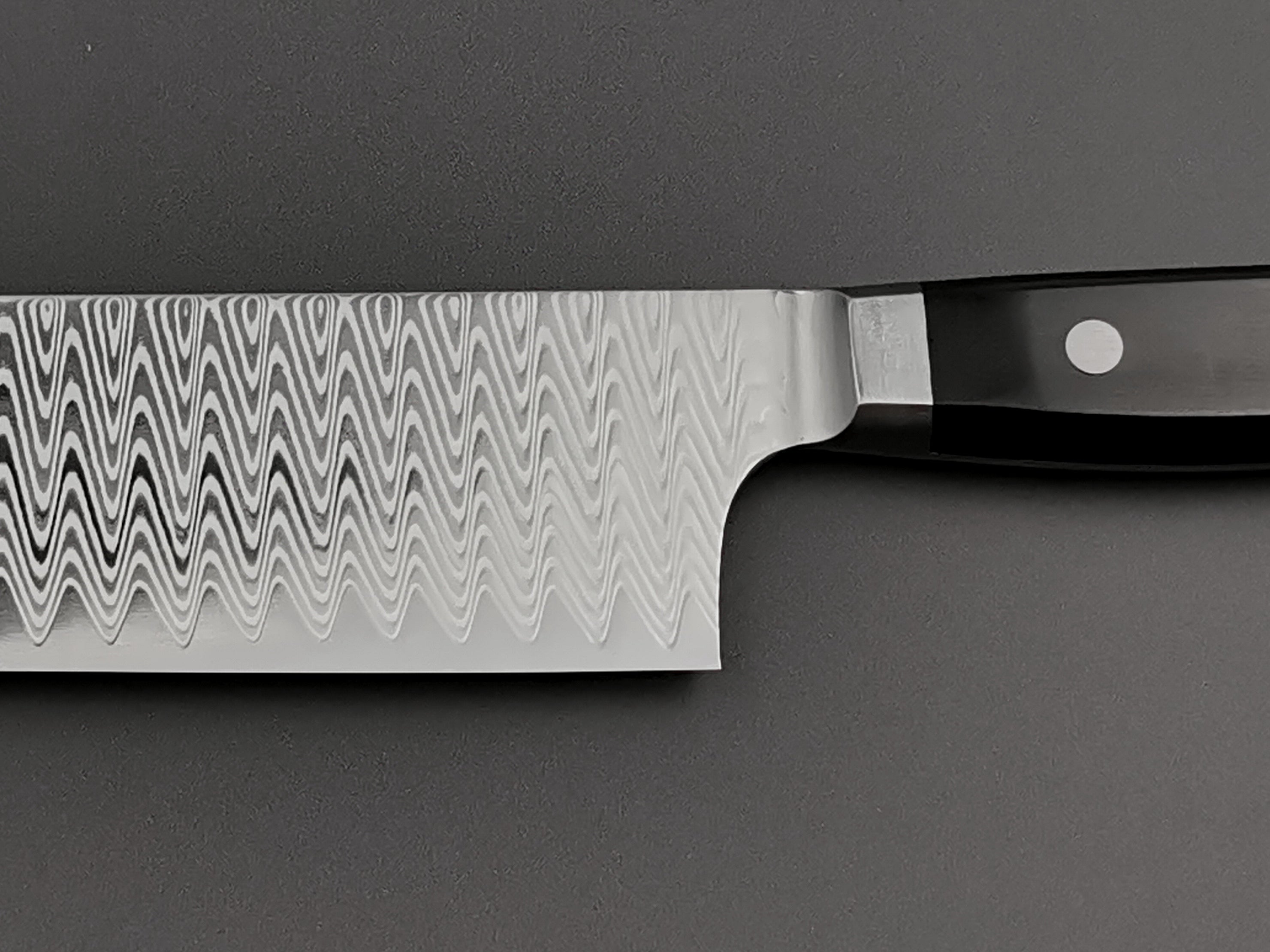 Premium Hatsukokoro Hayabusa HAP40 Damascus Nakiri Knife - Japanese Kitchen Knife for Professional Chefs & Home Cooking - Perfect for Slicing Vegetables, Herbs & Boneless Meat