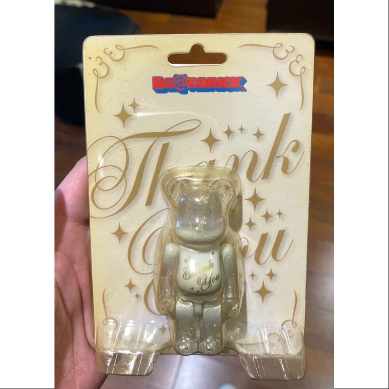 Limited Edition Medicom Be@rbrick 100% Thank You Collectible Figure - Perfect for Display, Gifts & Pop Culture Enthusiasts