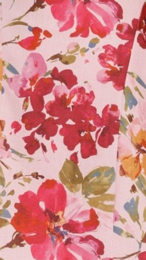 Halen Off Shoulder Mini Dress - Floral Print Summer Party Dress for Women, Pink Floral Sundress for Beach Vacation, Date Night, and Casual Outings