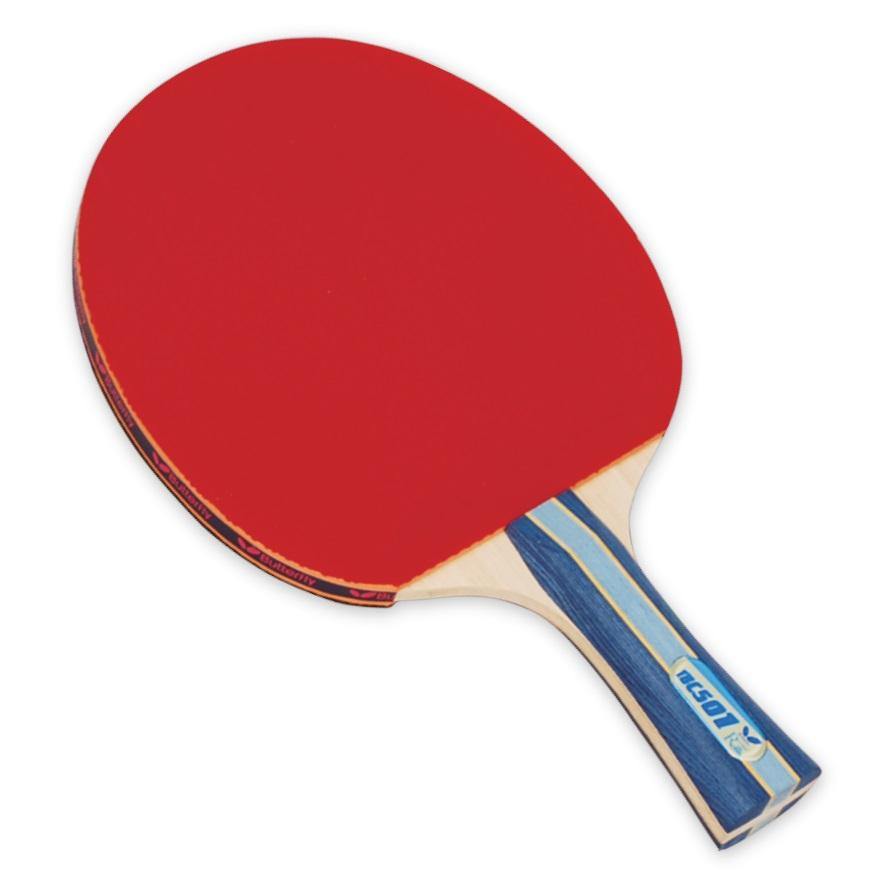 Butterfly Shakehand BTY 501 FL Table Tennis Racket Set - Professional Ping Pong Paddle with Case for Indoor & Outdoor Play