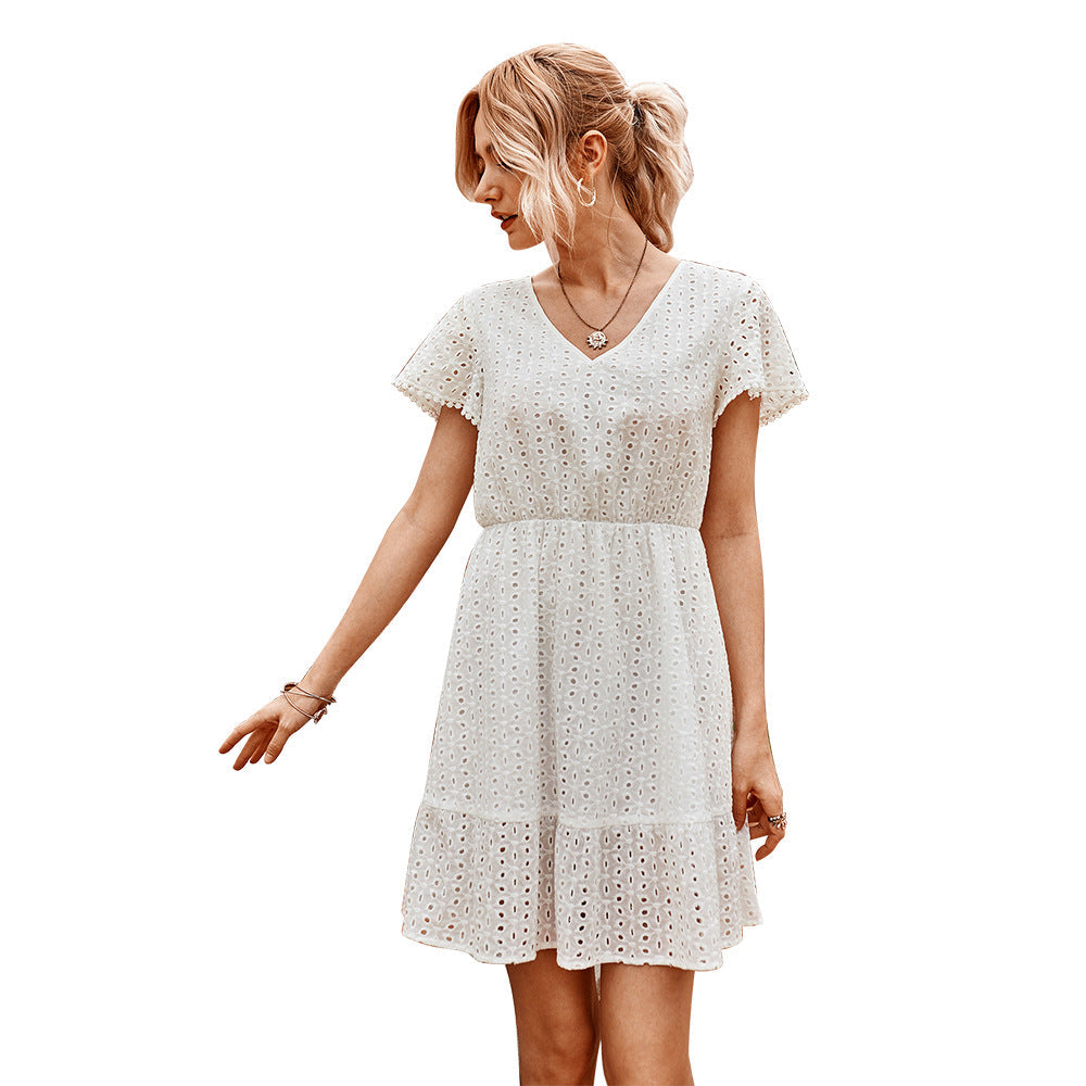 Stylish Cotton Mini Dress for Women - Soft & Comfortable Summer Casual Outfit | Perfect for Beach, Party & Everyday Wear