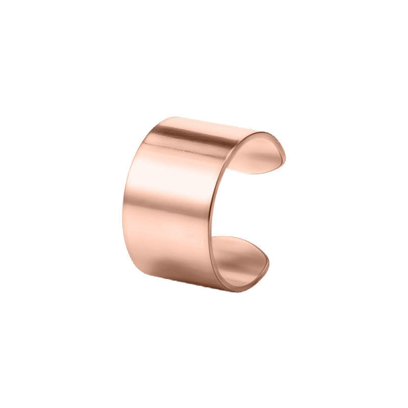 Minimalist Surgical Steel C-Shaped Ear Clip Ear Cuff for Women | ER8537 | Perfect for Everyday Wear, Parties & Special Occasions