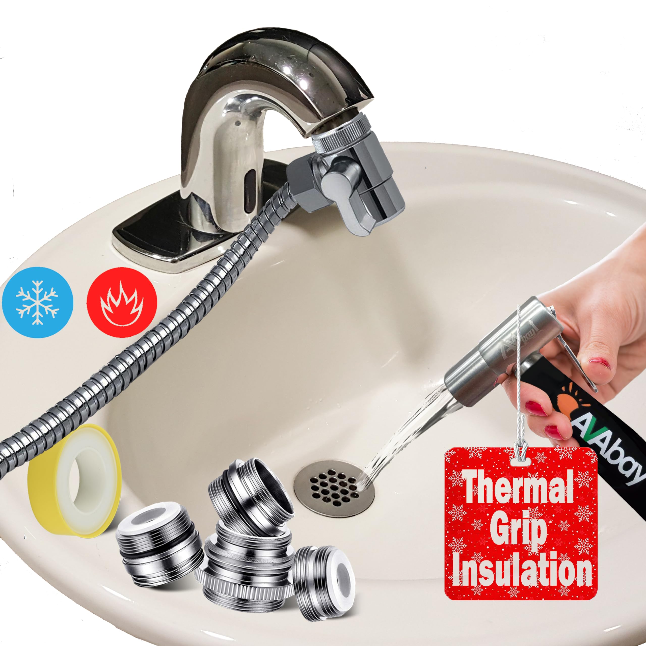 Original AVAbay® Warm Water Bidet Sprayer for Toilet - 80