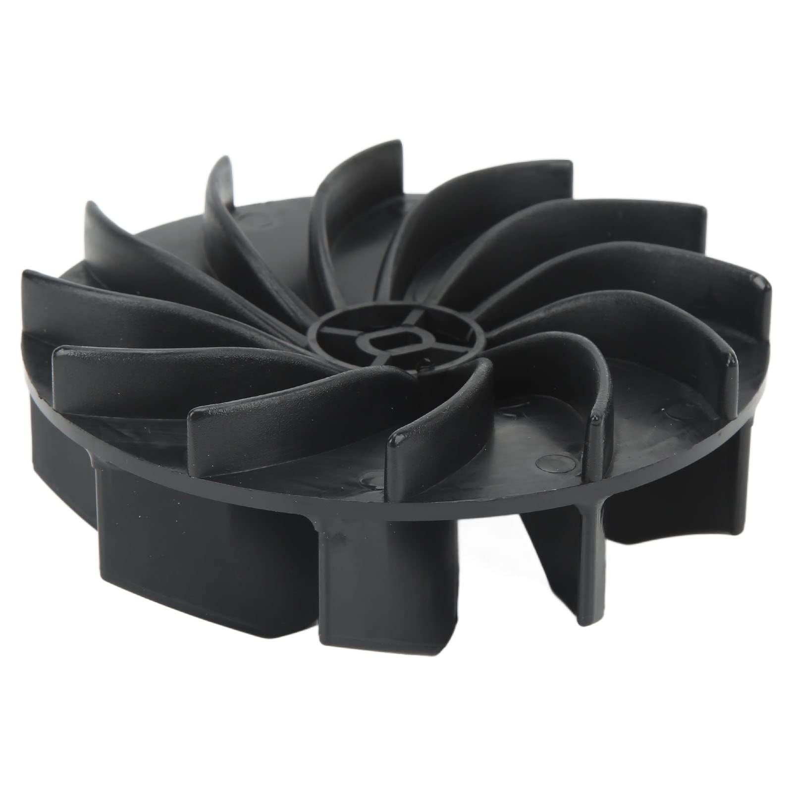 Electric Blower Vacuum Impeller Fan - Black ABS Vane Replacement Part 125-0494 for Lawn & Garden Tools | Compatible with Leaf Blowers, Yard Cleanup & Outdoor Maintenance
