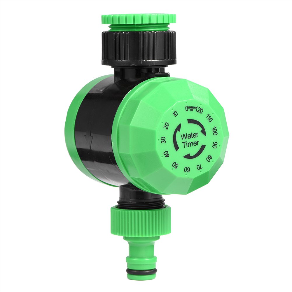 Automatic Garden Hose Water Timer - 120 Minute Outdoor Irrigation Controller with Shut Off | Plastic & Durable for Lawns, Plants & Flower Beds | Perfect for Sprinklers, Drip Systems & Water Conservation