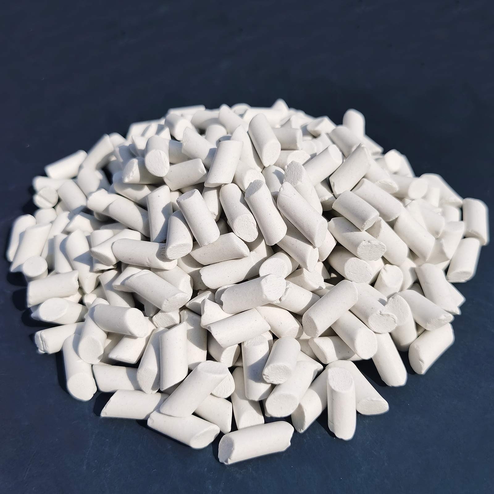 Tonmp 2 Pounds 5/16 X 5/8 Inch Rock Tumbling Ceramic Filler Media - Large Cylinder Ceramic Pellets for All Type Tumblers | Perfect for Rock Polishing, Lapidary Work & Jewelry Making