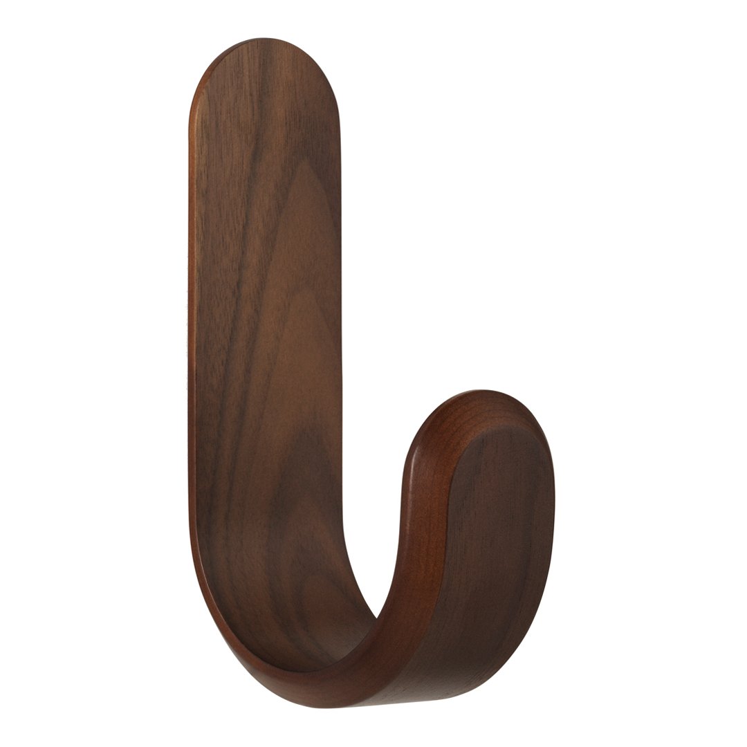 Normann Copenhagen Johansen Curve Hook Shelving - Modern Wall Shelf for Home & Office Organization | Perfect for Living Room, Bedroom, or Kitchen Storage