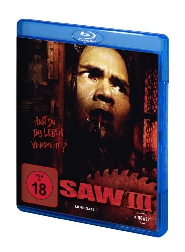 Saw III - Official DVD | Horror Movie | Halloween Thriller Film | Perfect for Movie Nights & Halloween Parties