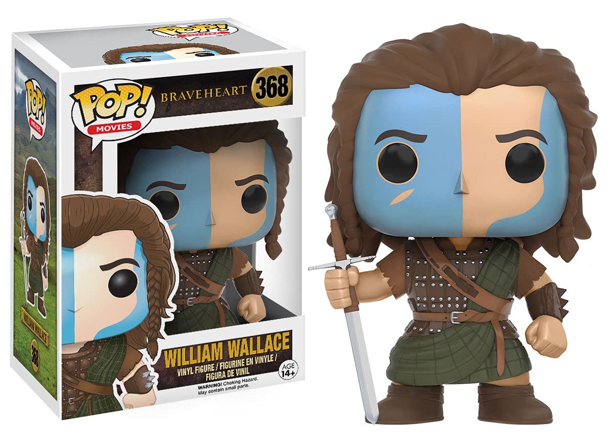 Funko POP Movies: Braveheart - William Wallace Collectible Action Figure for Movie Fans & Collectors | Perfect for Display, Gifts, and Home Decor