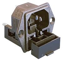 PF0030/63 Power Entry Connector Plug 10A - 10 Pack | IEC 320 C14 Inlet with Fuse Holder | Perfect for Servers, UPS, Medical & Industrial Equipment