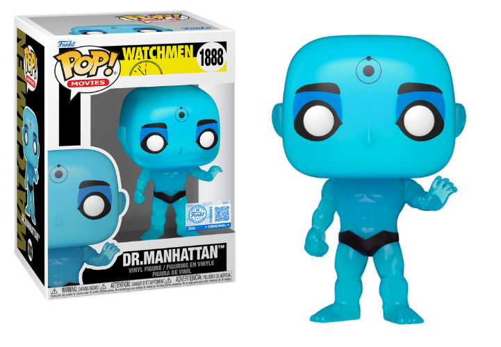 Funko Pop Vinyl Figure - DC Watchmen Dr. Manhattan Collectible Toy for Fans & Gifts | Perfect for Comic Book Lovers, Office Decor & Pop Culture Displays