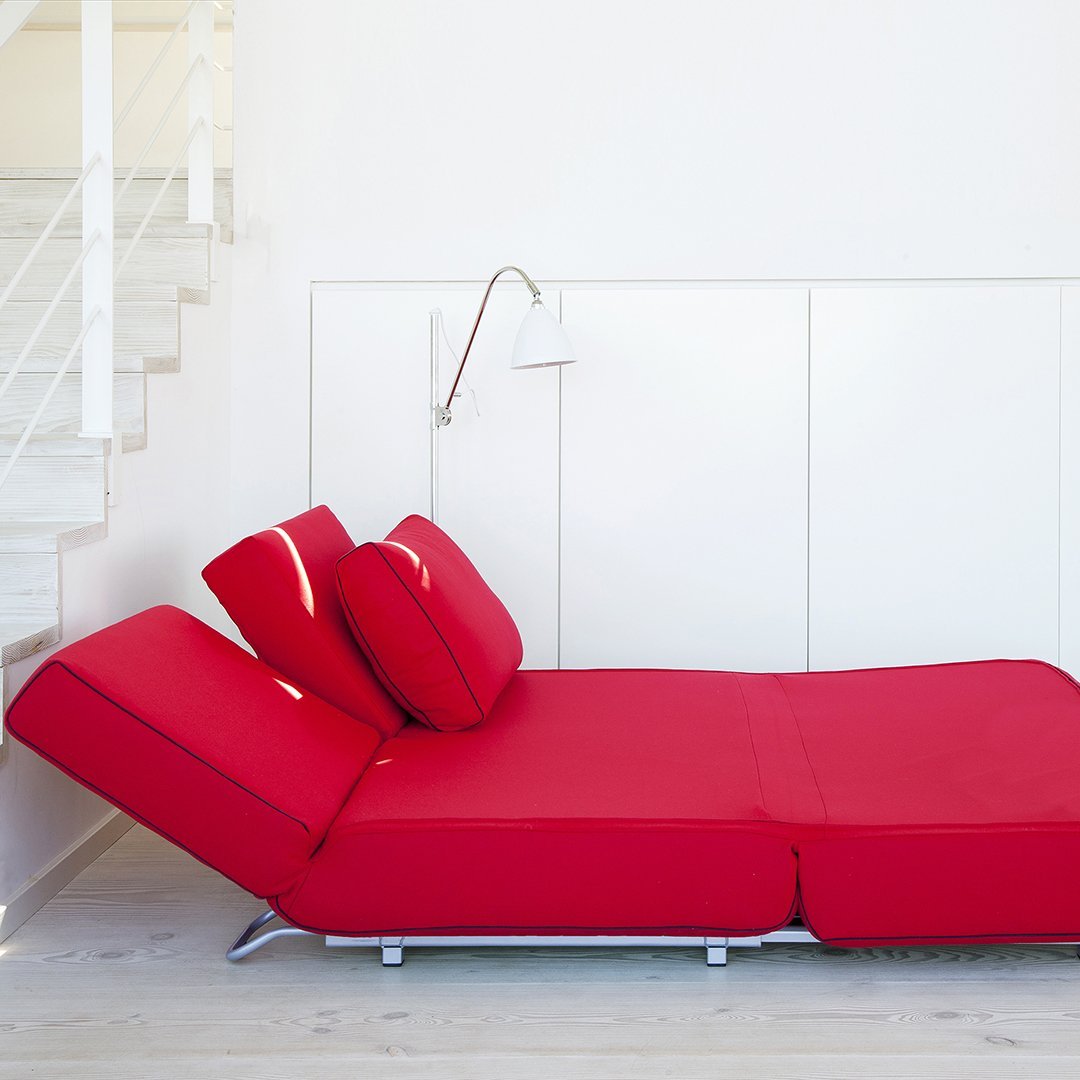 Modern 2.5 Seater Convertible Sofa Bed - Space Saving Sleeper Sofa for Small Apartments & Guest Rooms | Perfect for Studio Living, Home Office & Cozy Movie Nights