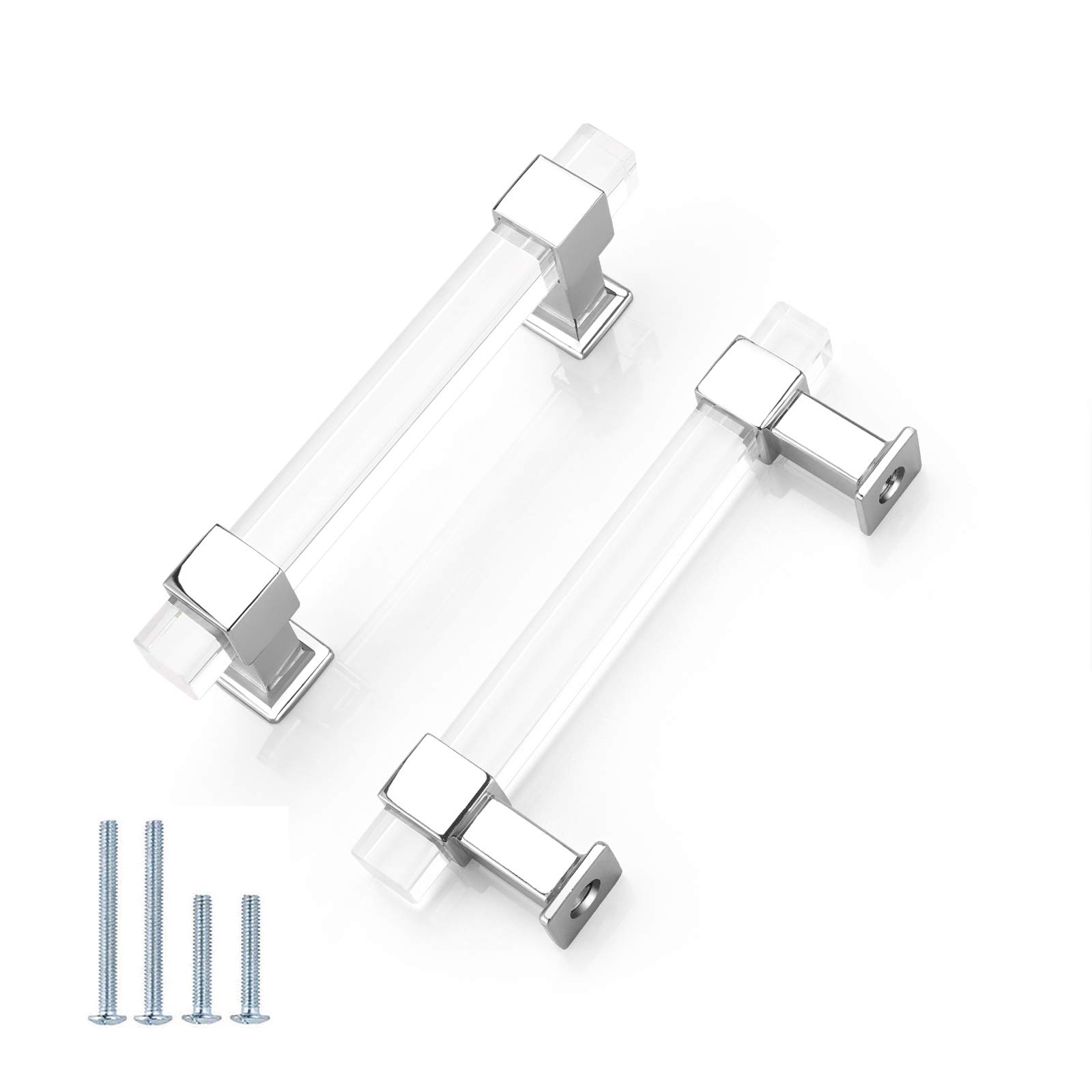 Polished Chrome Drawer Pulls - 25 Pack 3.5