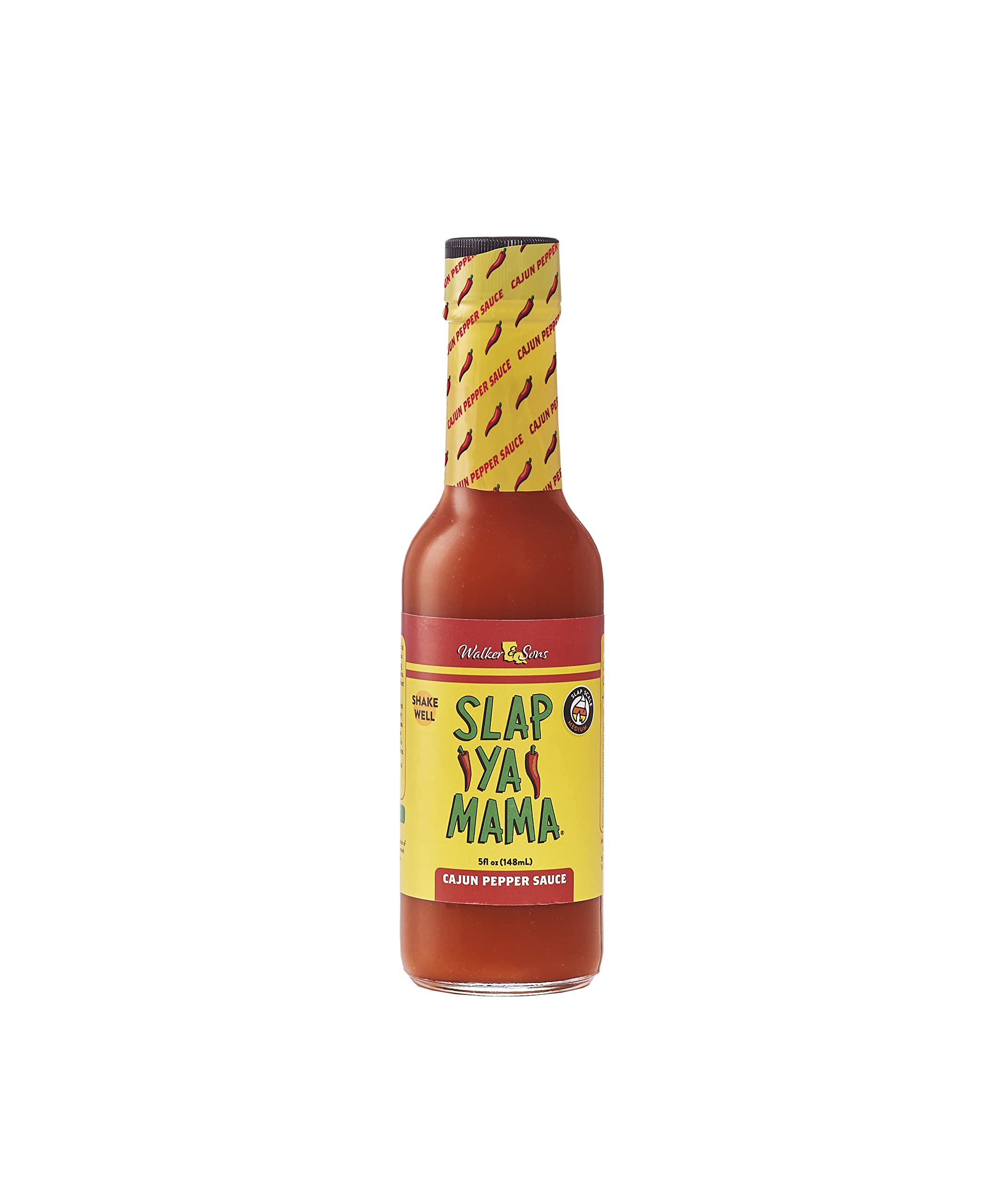 Slap Ya Mama Louisiana Style Hot Sauce Variety Pack - Cajun Hot, Cajun Pepper & Jalapeno Green (5 oz, Pack of 3) | Perfect for Gumbo, Jambalaya & Spicy BBQ Recipes