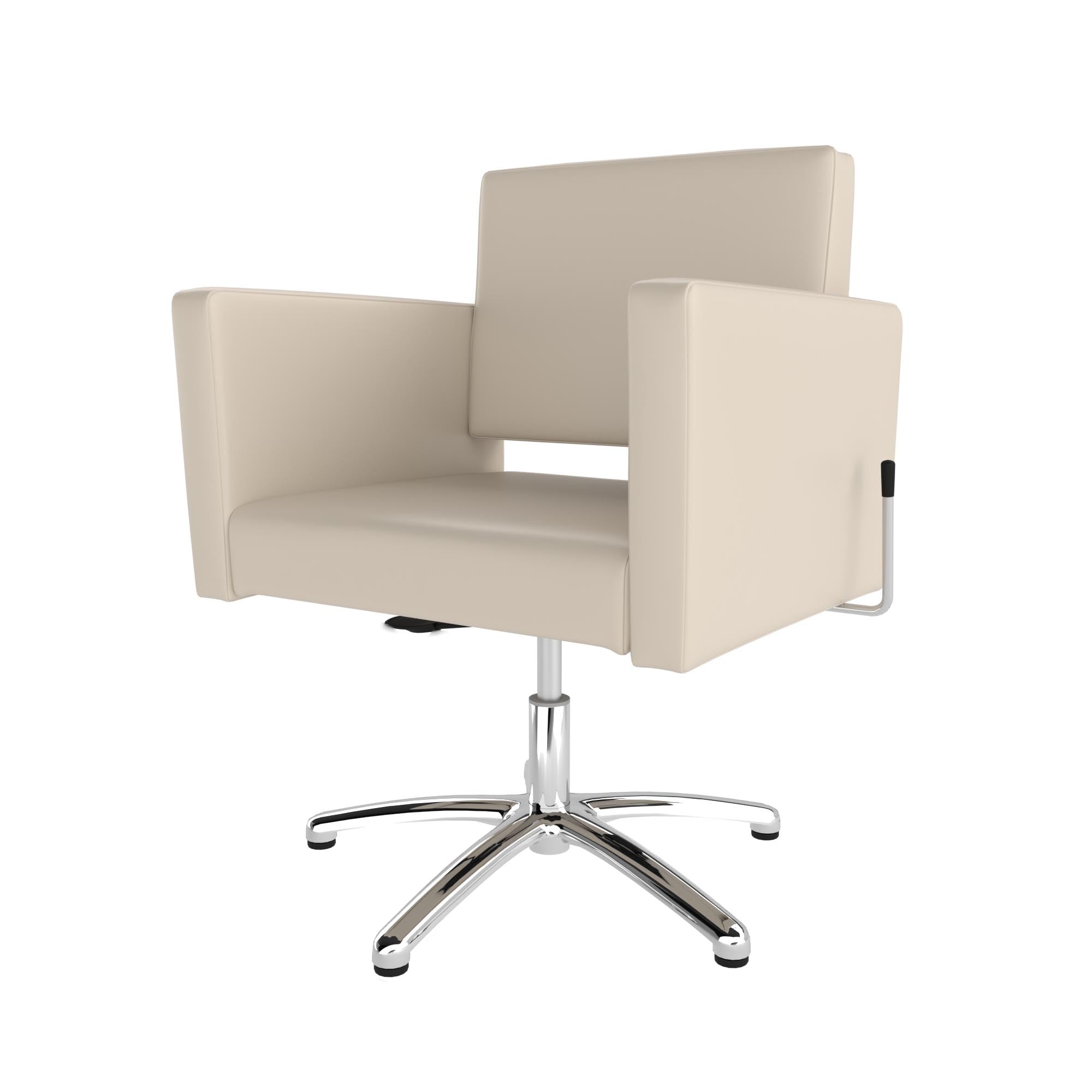 Brixen Lever Control Shampoo Chair - Adjustable Salon Hair Washing Sink Chair for Barber & Beauty Salon, Spa, Home Use - Ergonomic Design for Comfortable Hair Care Experience