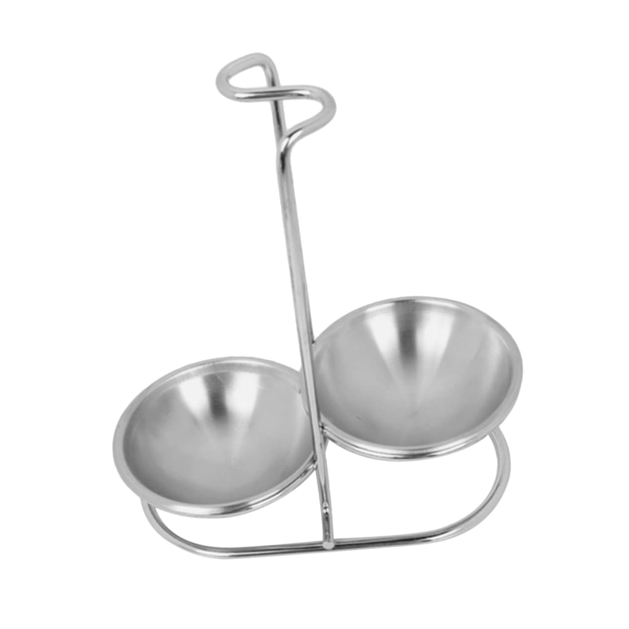 Premium Stainless Steel Spoon Rest & Ladle Holder - Vertical Long Handle Kitchen Tool for Soup, Cooking & Serving - Perfect for Stovetop, Countertop & Dining Table Use