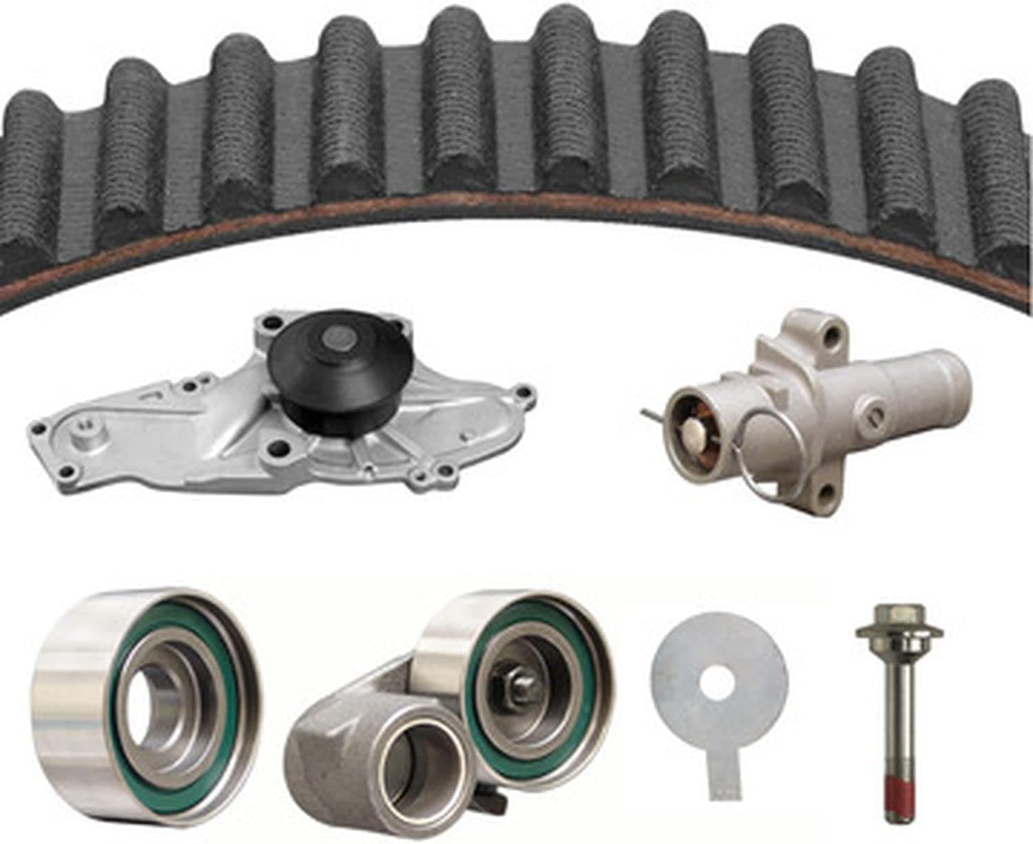 Dayco WP329K2A Timing Belt Kit with Water Pump - Replacement for Select Vehicles - Perfect for Engine Maintenance & Performance Upgrade