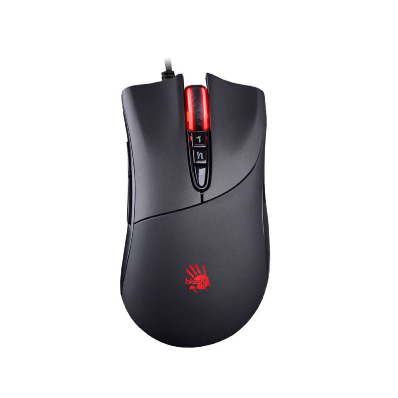 Bloody P30 Pro Light Strike RGB Gaming Mouse - High Precision 7200DPI, 7 Buttons, Ergonomic Design for PC Gamers - Perfect for FPS, MOBA, and MMO Gaming