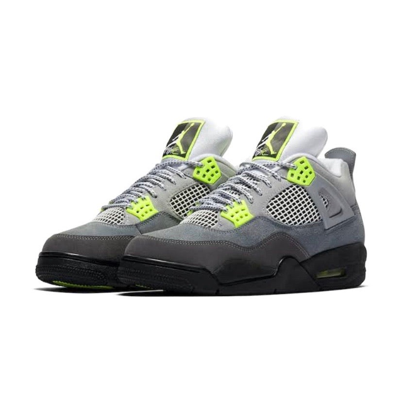 Air Jordan 4 Retro SE '95 Neon Basketball Shoes - Men's Sneakers for Casual Wear & Street Style | Perfect for Basketball Games, Gym Workouts & Urban Fashion