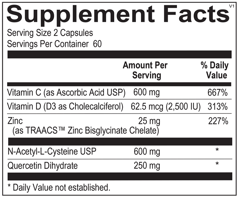 OrthoMolecular Products OrthoMune Immune Support Supplement - Boost Your Natural Defenses for Daily Wellness & Seasonal Health | For Adults & Active Lifestyles