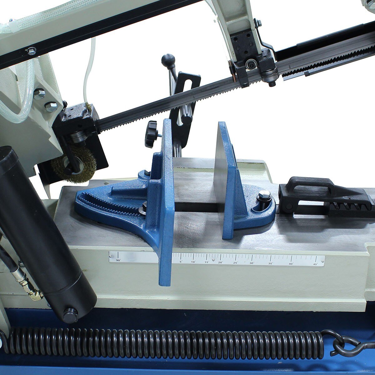 Baileigh Industrial BA9 1001740 BS-916M Horizontal Metal Cutting Band Saw - Perfect for Metal Fabrication, Workshop, and Industrial Applications