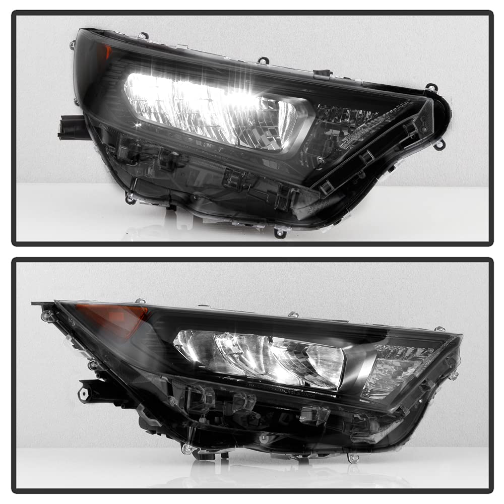 Premium Aftermarket LED Headlights for Toyota RAV4 2019-2021 - OEM Style Replacement with Bright White Light - Perfect for Night Driving & Off-Road Adventures