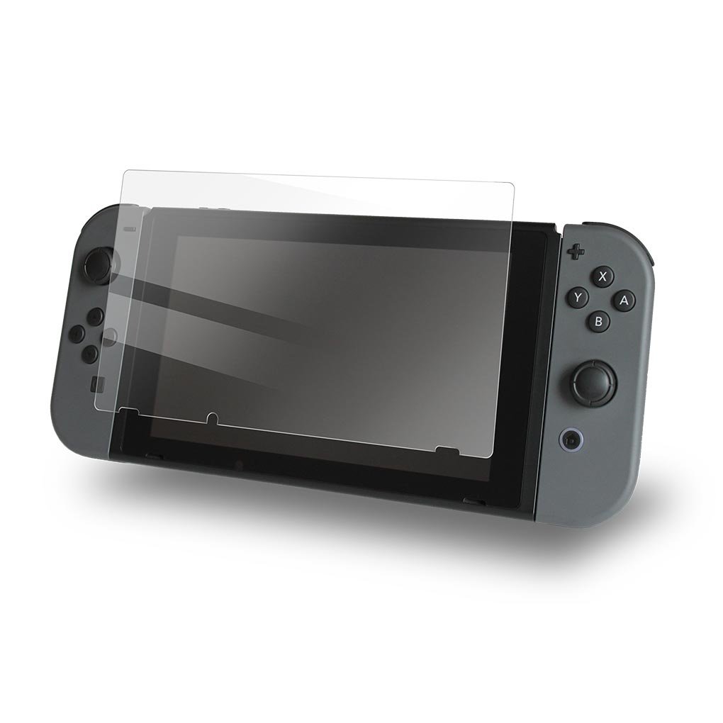 BodyGuardz Pure Tempered Glass Screen Protector for Nintendo Switch - 9H Hardness, Ultra-Thin, Anti-Scratch, Bubble-Free Protection for Enhanced Gaming Experience | Perfect for Travel, Home Use & Long Gaming Sessions