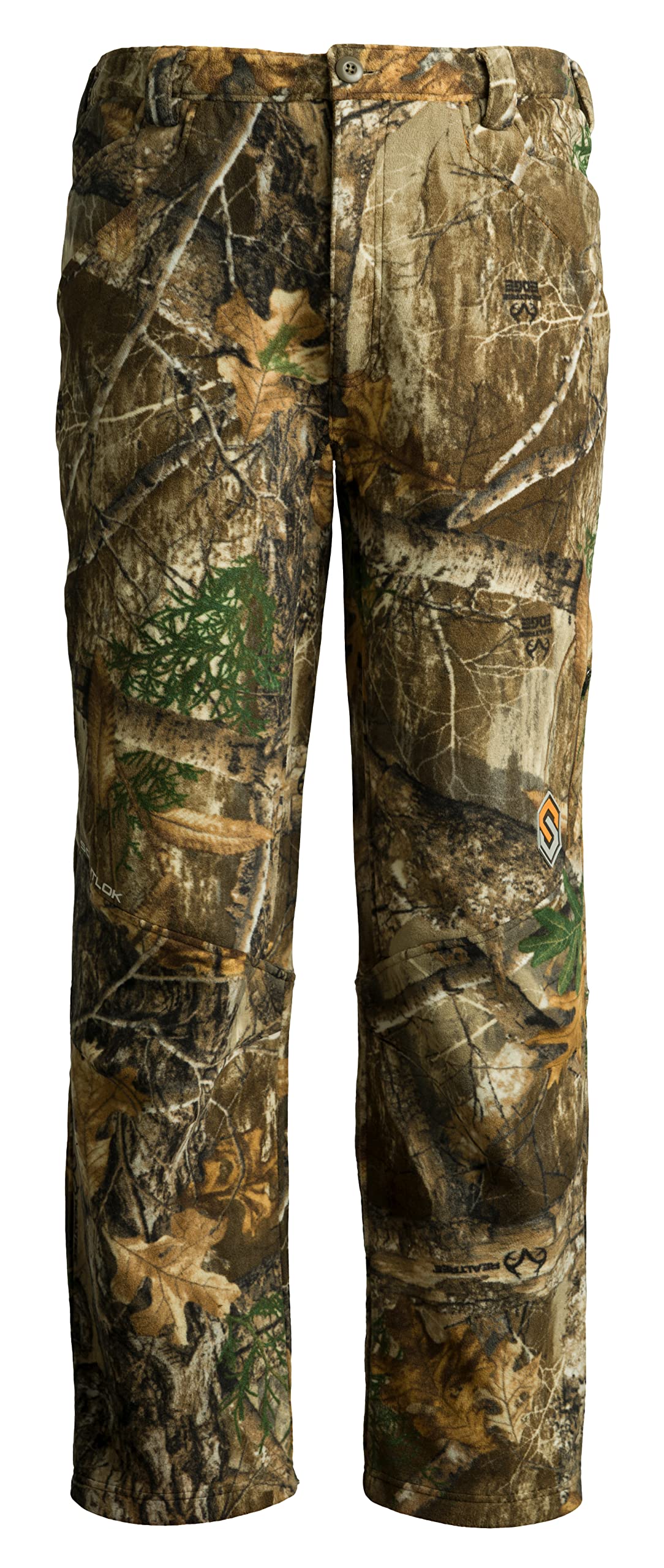 ScentLok Midweight Fleece Scent Control Hunting Pants - Stealth Camo for Deer & Turkey Hunting, Cold Weather Outdoor Activities