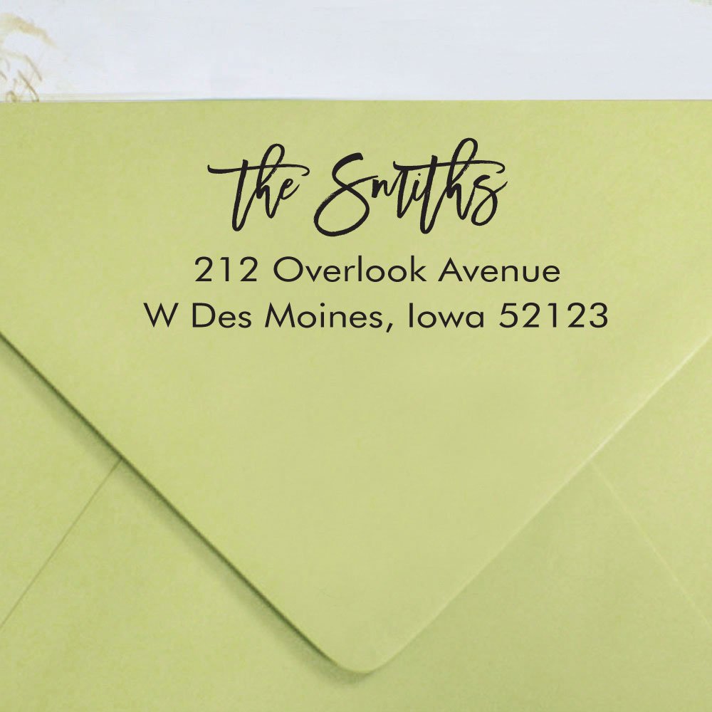 Custom Self-Inking Rubber Stamp - Personalized Proposal Gift Idea with Return Address - Perfect for Wedding Invitations, Thank You Cards & Business Mailings