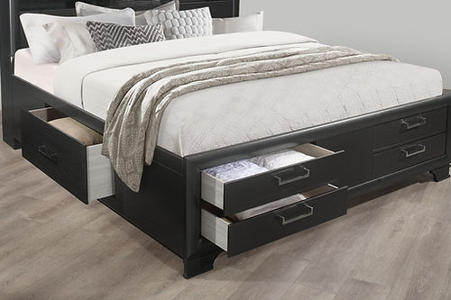 Ava Modern Classic Bedroom Set with Smart Functionality - Stylish & Functional Furniture for Small Spaces, Apartments & Guest Rooms