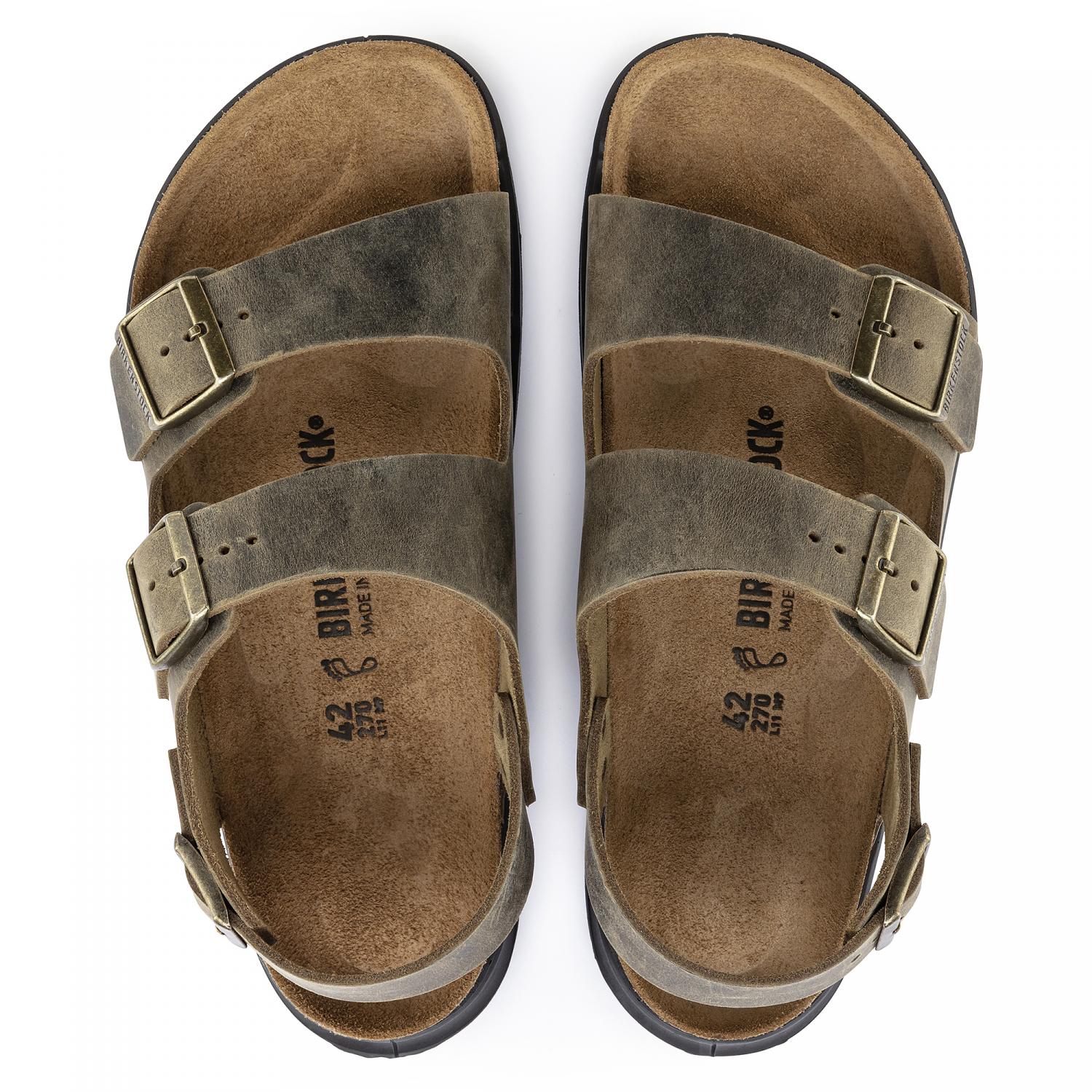 Birkenstock Milano Rugged Men's Sandals - Comfortable & Durable Outdoor Footwear for Hiking, Walking & Casual Wear