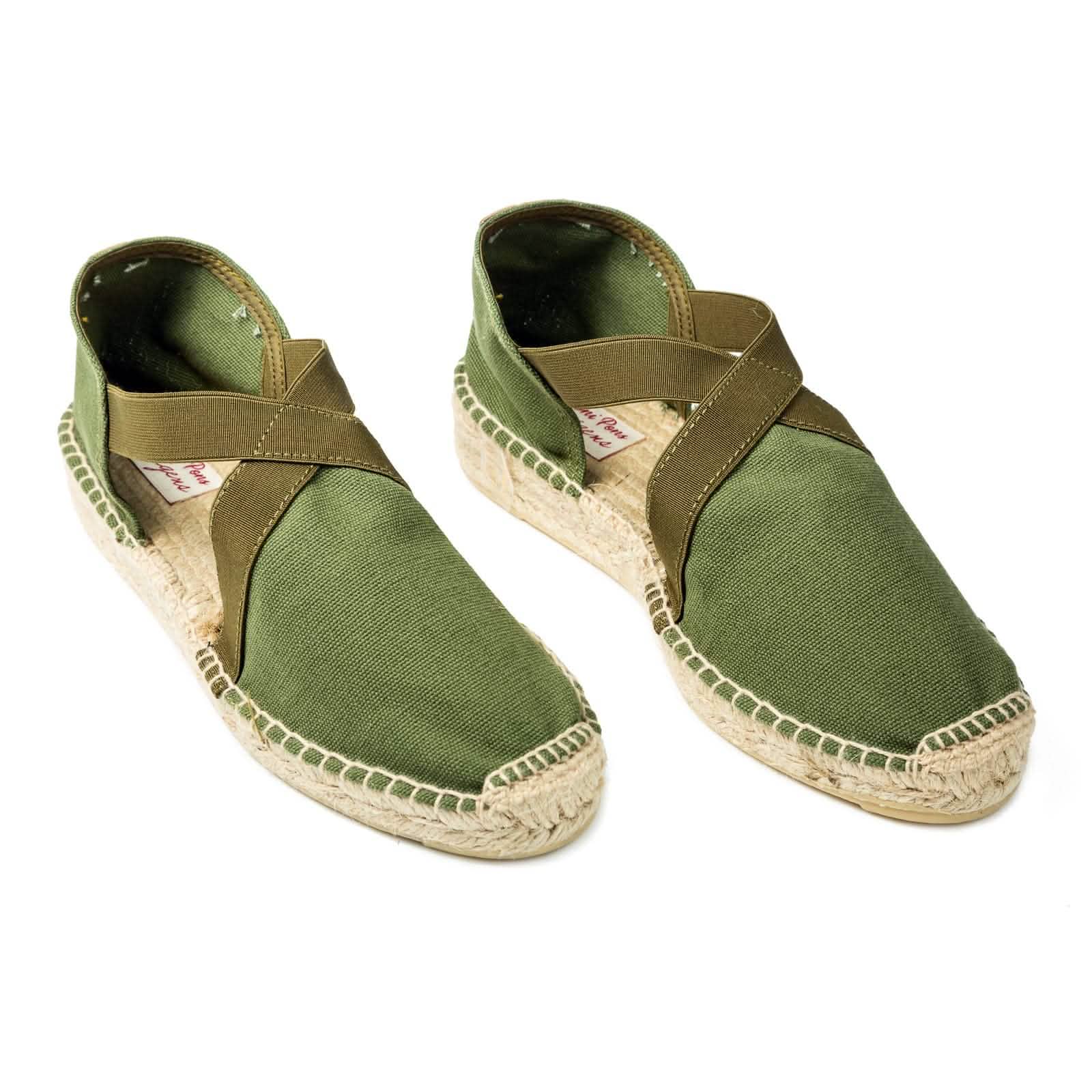 Women's Canvas Espadrille Shoes with Comfortable Jute Sole & Elastic Design - Perfect for Summer, Beach, and Casual Outings