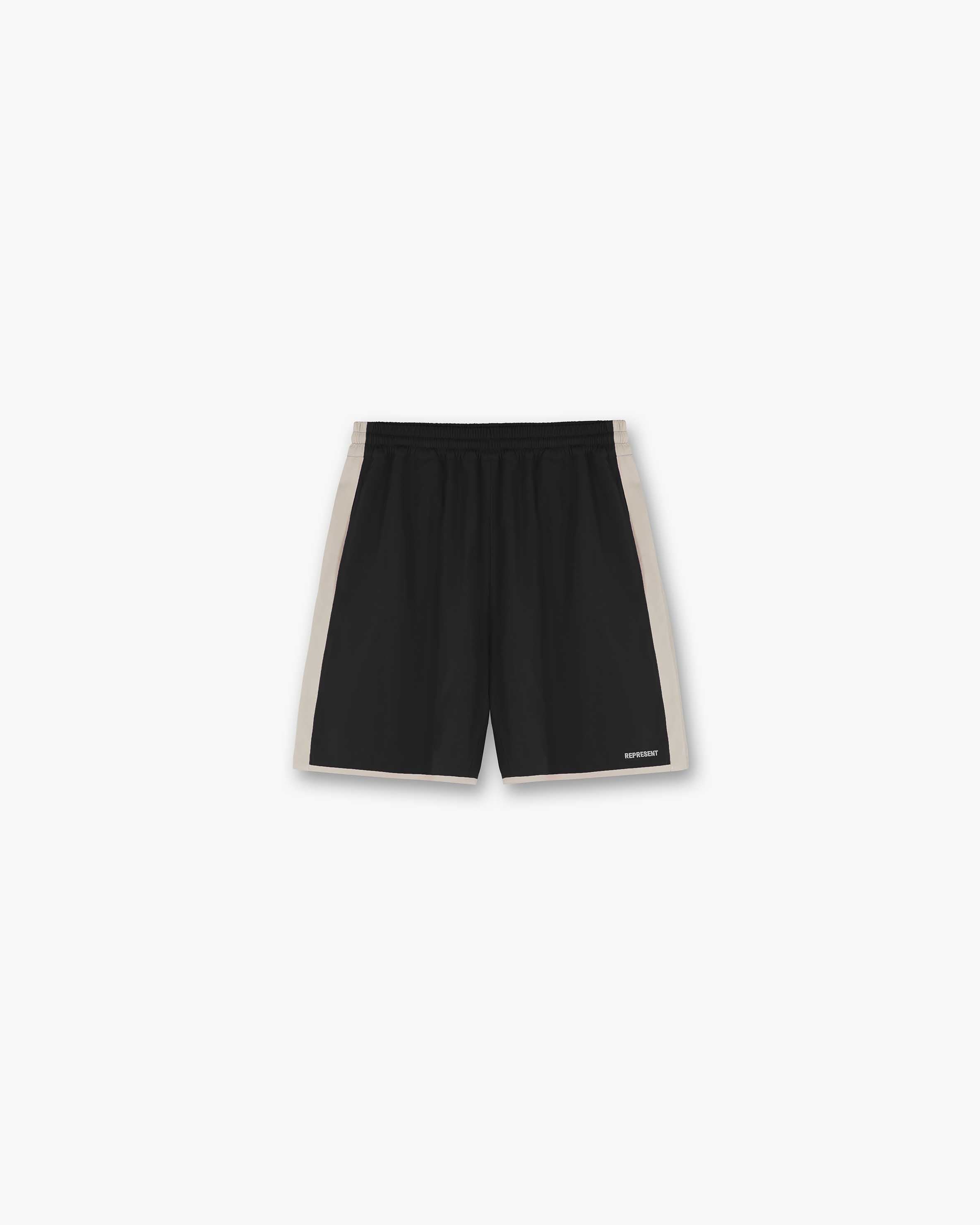 Stylish Black Souvenir Shorts for Men & Women - Perfect for Travel, Beach, and Summer Outfits