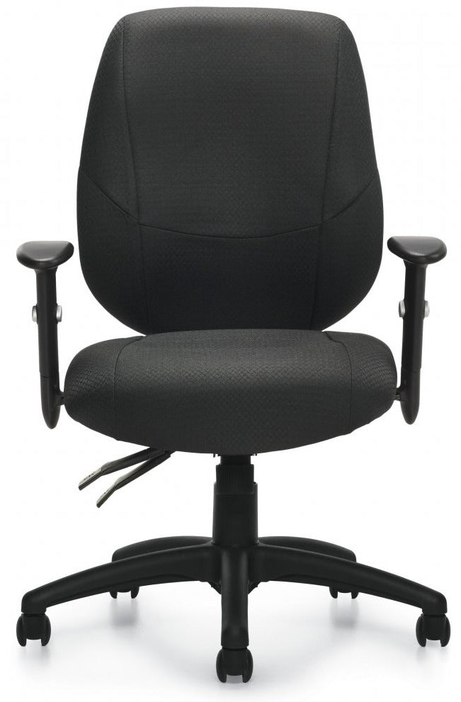 OTG11631B Multi-Function Ergonomic Office Chair - Adjustable Height, Lumbar Support & Swivel Base for Home Office, Gaming & Workspace Comfort