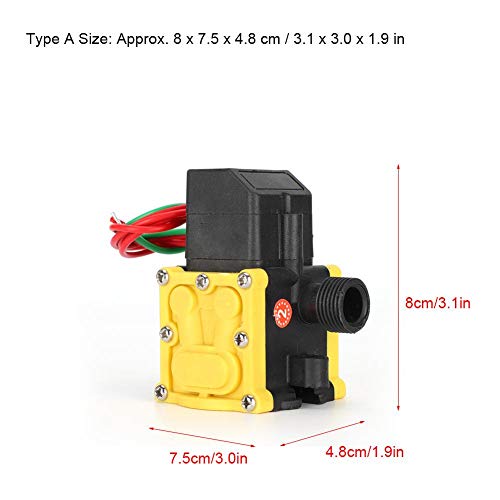 12V Diaphragm Pressure Pump Electric Sprayer for Garden Misting - High Efficiency Water Pump Accessory for Home, Yard & Greenhouse Irrigation System