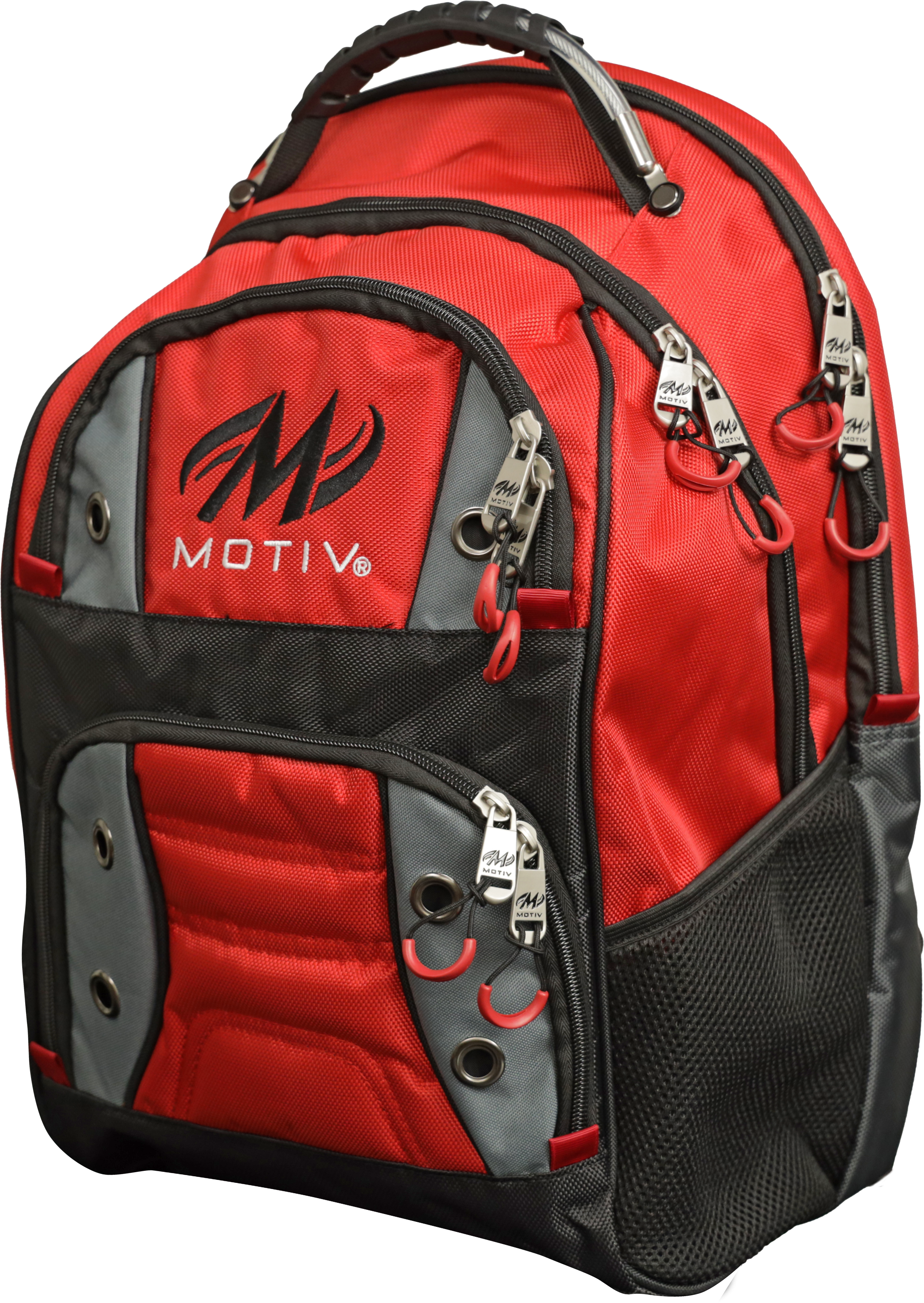 Motiv Intrepid Backpack - Fire Red Color, Lightweight & Durable Hiking Backpack for Outdoor Adventures, Travel & Daily Use