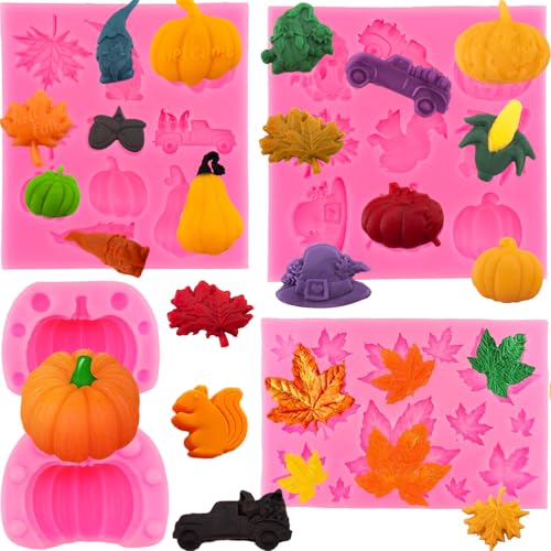 5pcs Fall mold