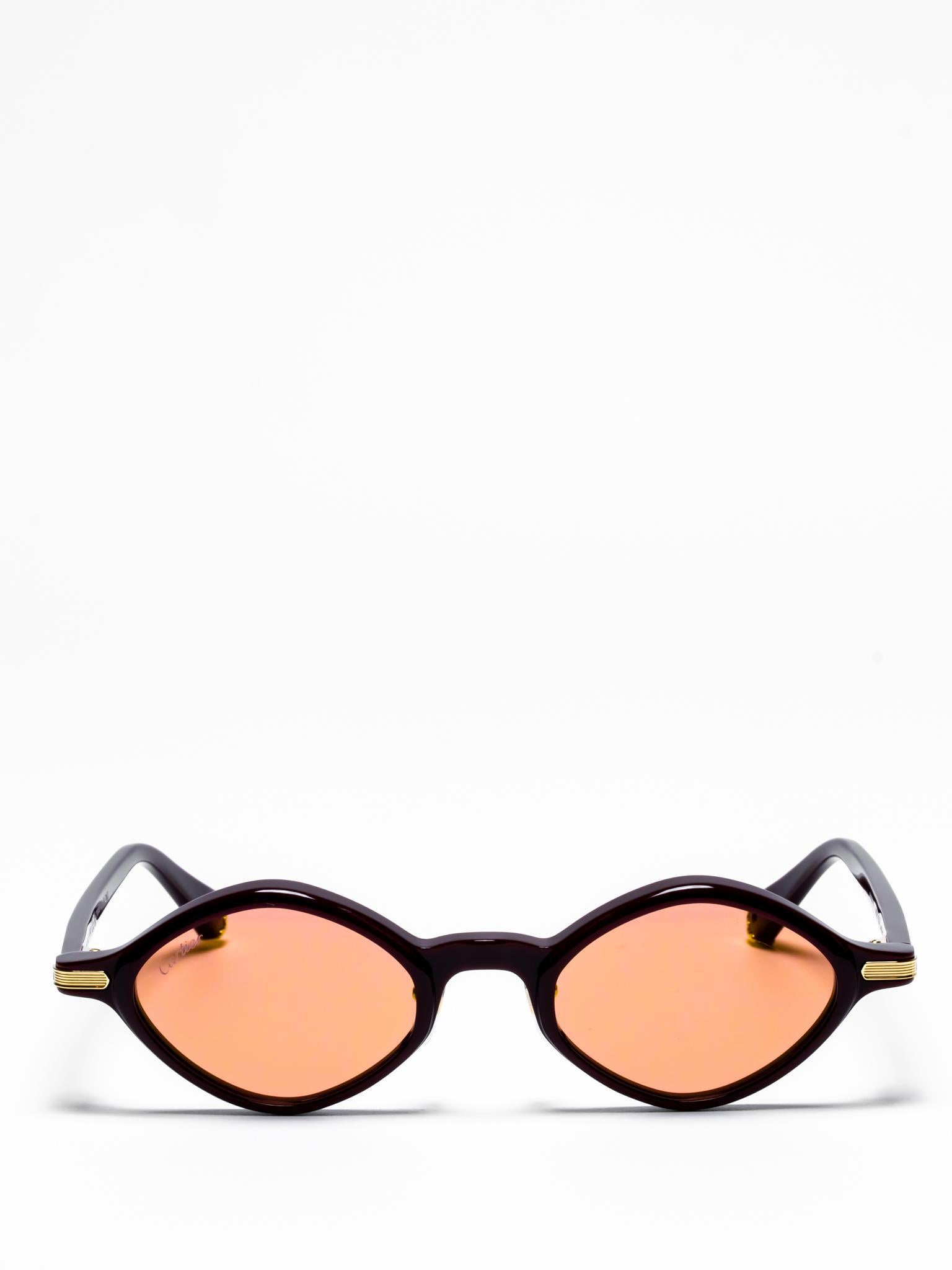 Cartier CT0540S 003 Première de Cartier Sunglasses for Women - Luxury Designer Shades for Beach, Driving & Outdoor Fashion