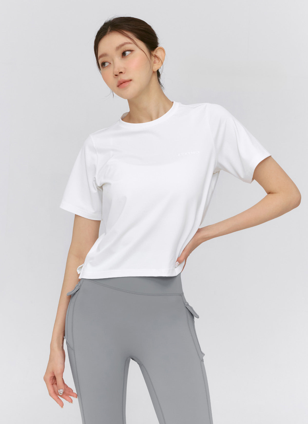 Feather Life Basic Short Sleeve T-Shirt for Women - Soft & Comfortable Cotton Tee - Casual Everyday Wear for Work, Gym & Outings
